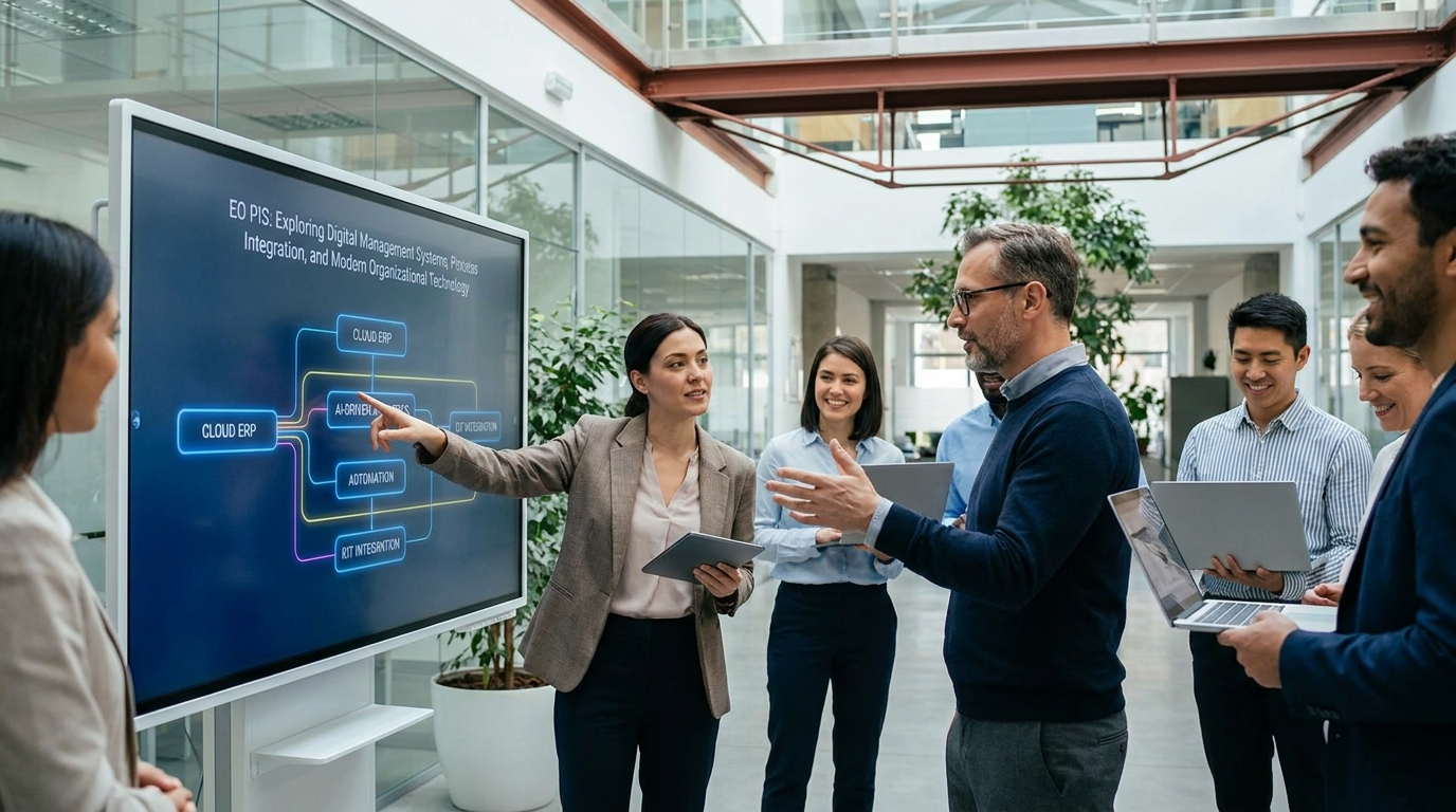 EO PIS Exploring Digital Management Systems, Process Integration, and Modern Organizational Technology